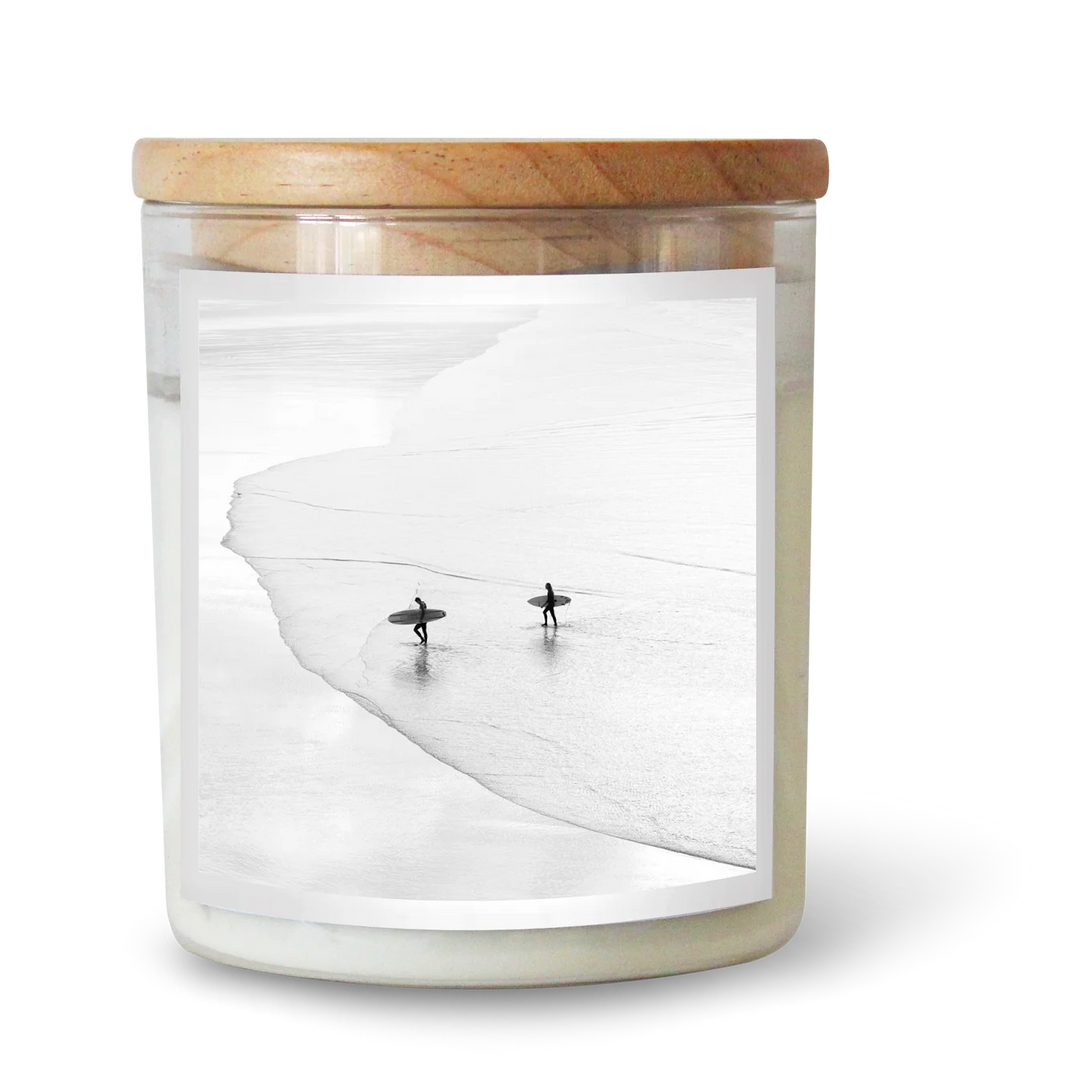 The Commonfolk Surf Sets Soul Candle - Sage + Cedearwood