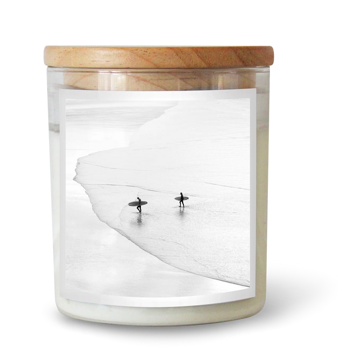 The Commonfolk Surf Sets Soul Candle - Sage + Cedearwood