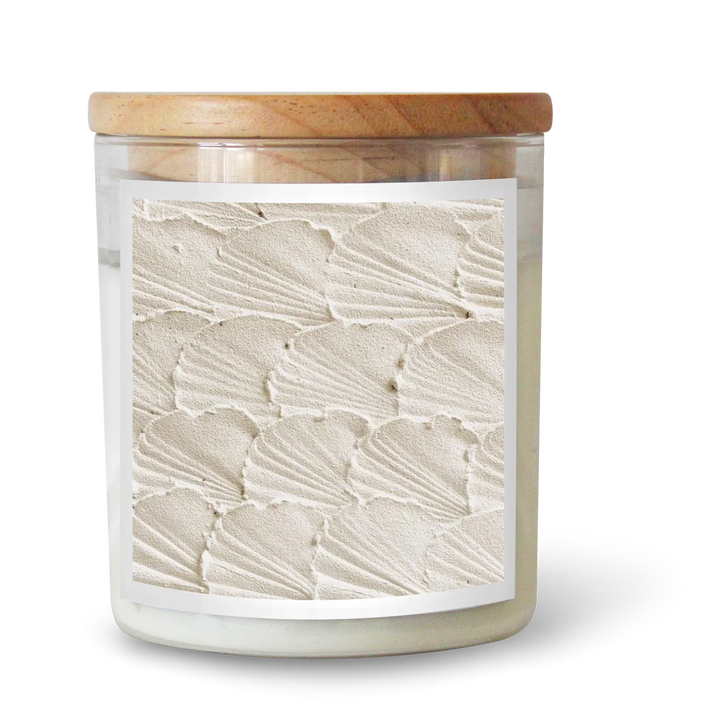 The Commonfolk Shell Drift Soul Candle - Geranium + Lavender