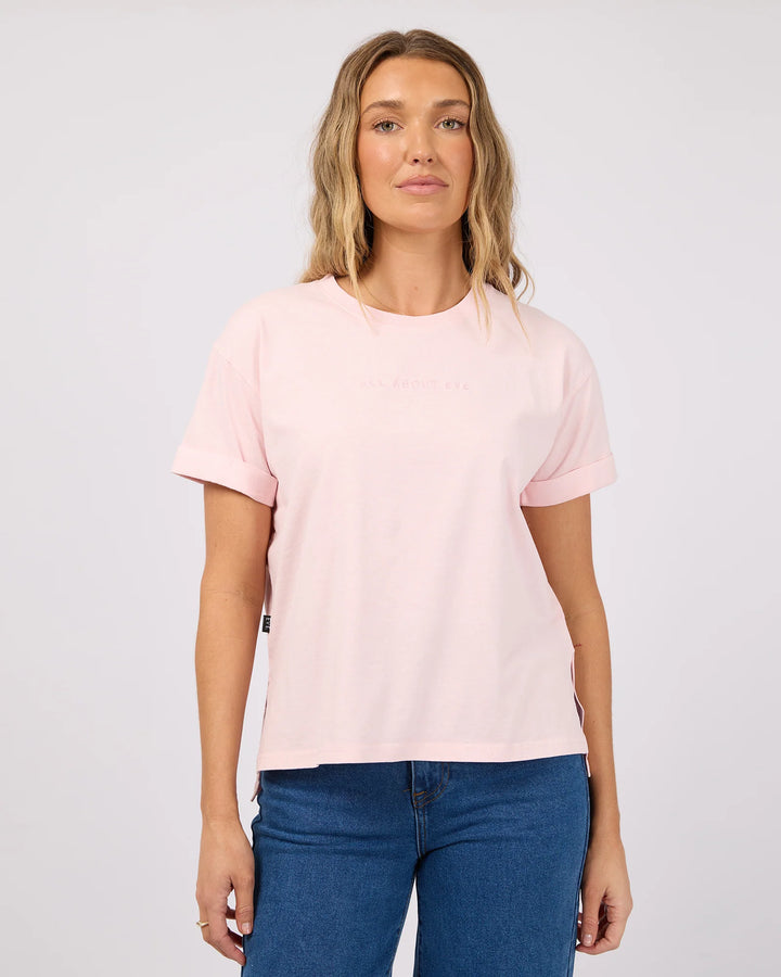 All About Eve Washed Tee - Cherry Blossom