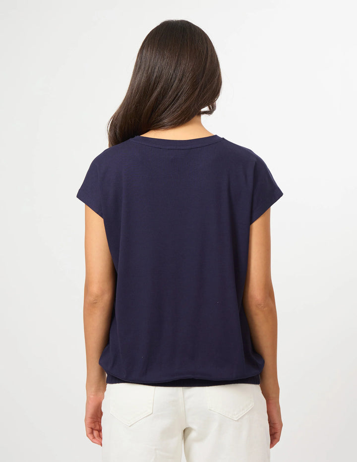 Stella &amp; Gemma Dana Top - Navy
