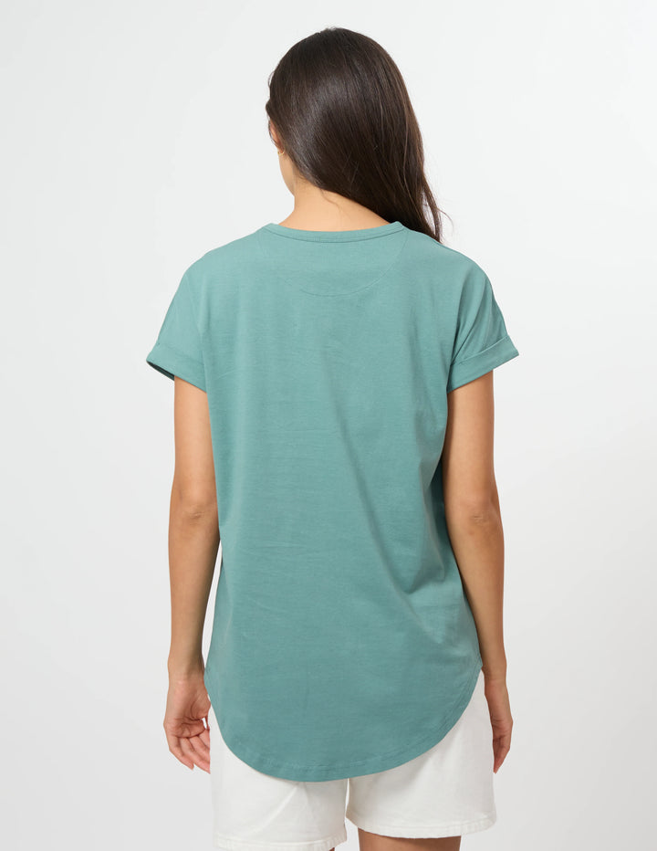 Stella &amp; Gemma Soho Cuff Crew - Deep Sage