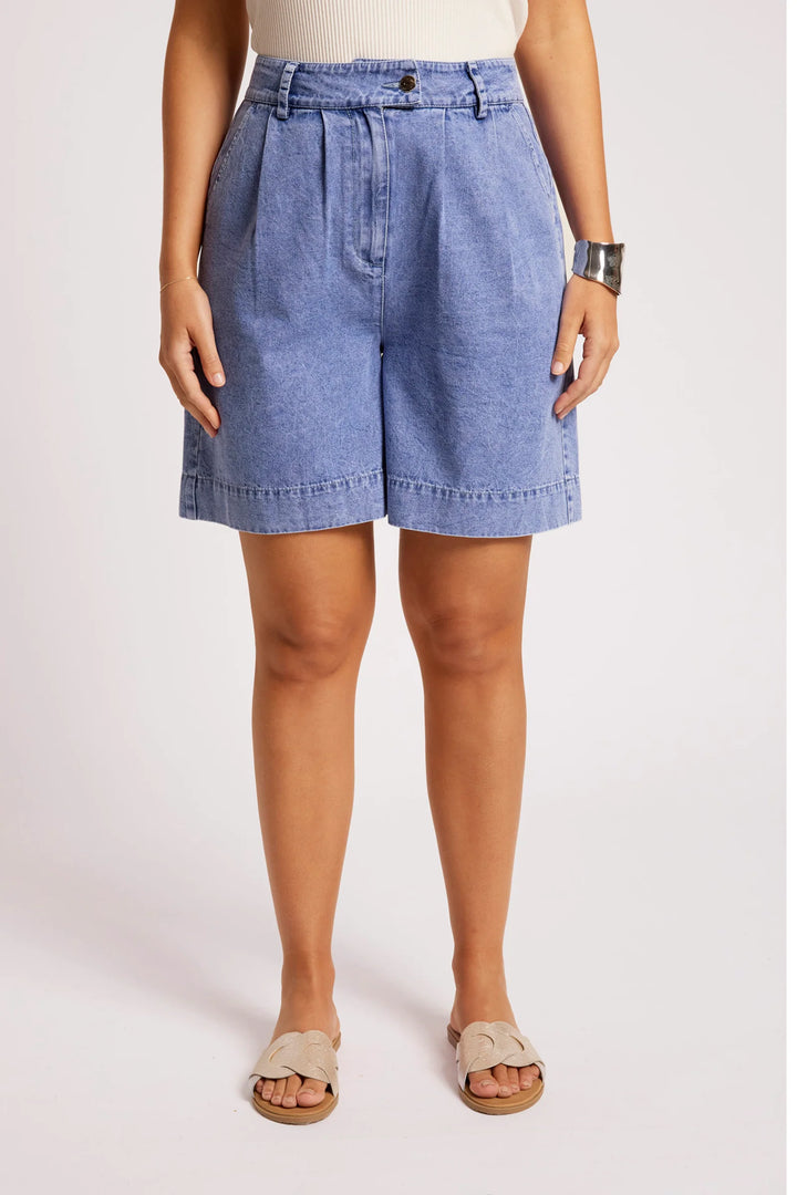 Eb &amp; Ive Dusk Denim Short - Denim