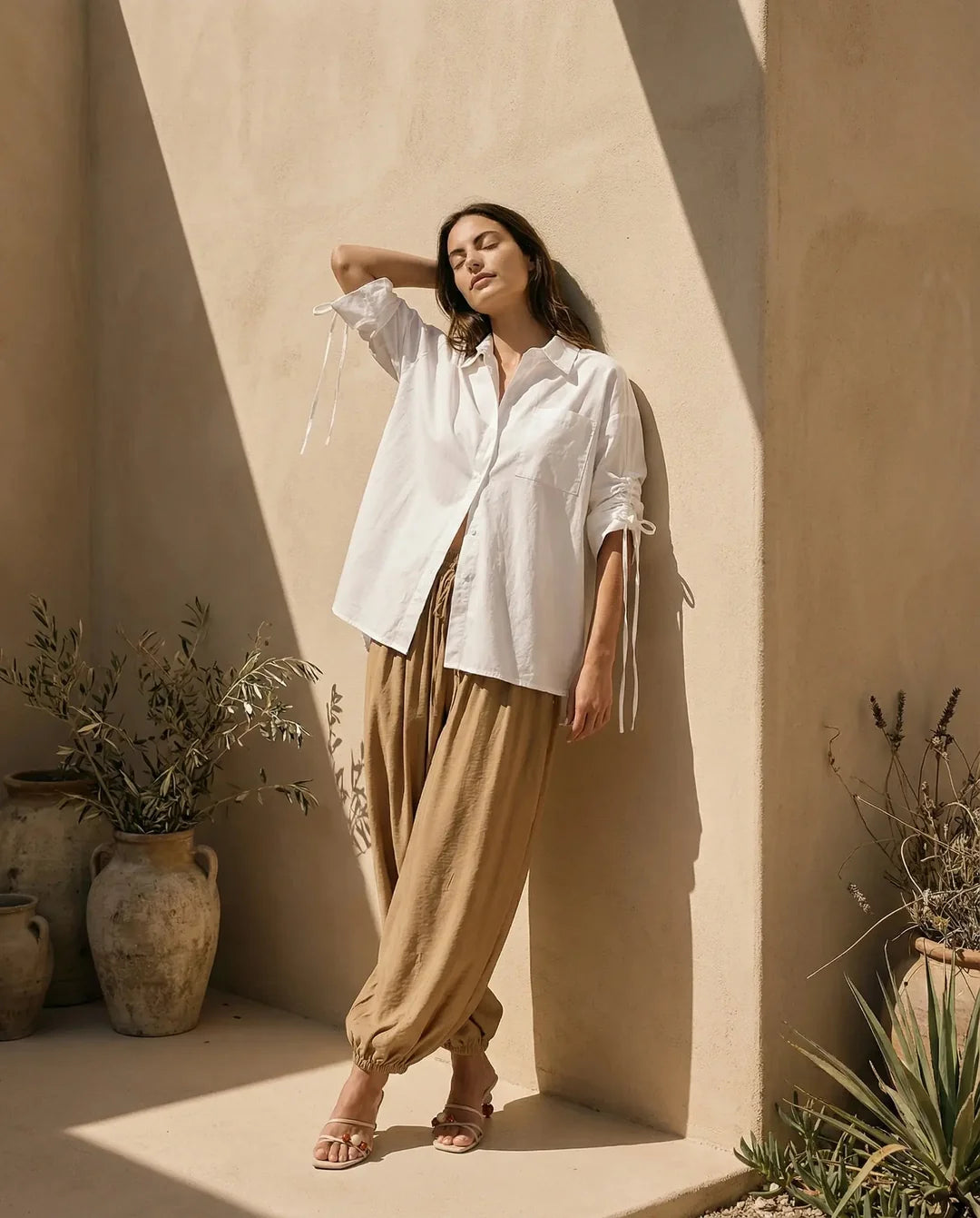 Ebby &amp; I Balloon Pant - Caramel
