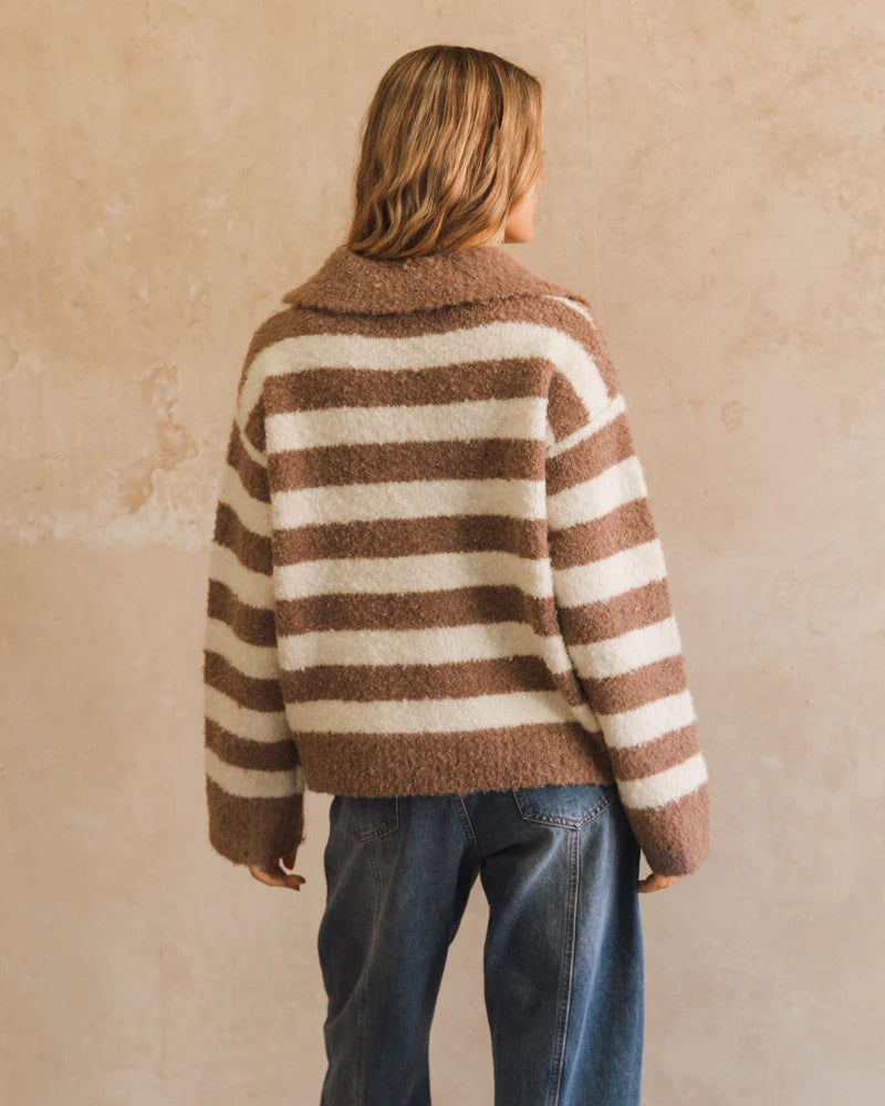 Ebby &amp; I Knit Jumper - Vanilla Swirl