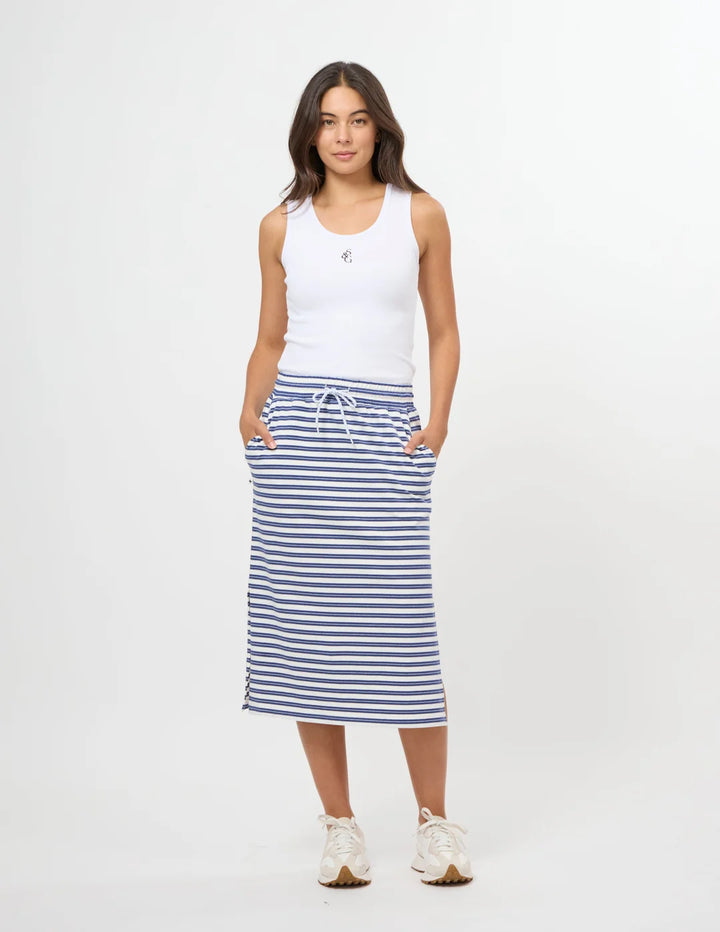 Stella &amp; Gemma Essential Skirt - Wisteria Stripe