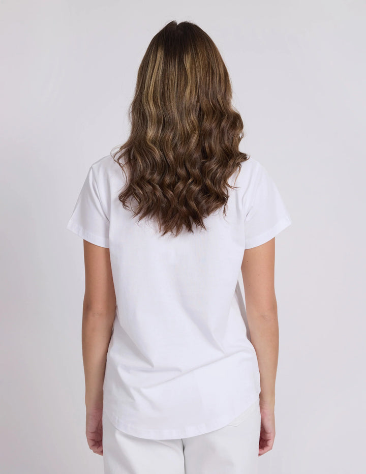 Stella &amp; Gemma White Freehand Tee