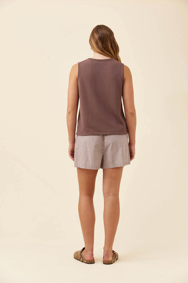 Isle of Mine Haser Tank - Taupe