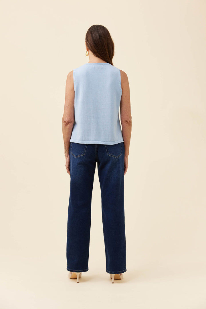 Isle of Mine Haser Tank - Light Blue