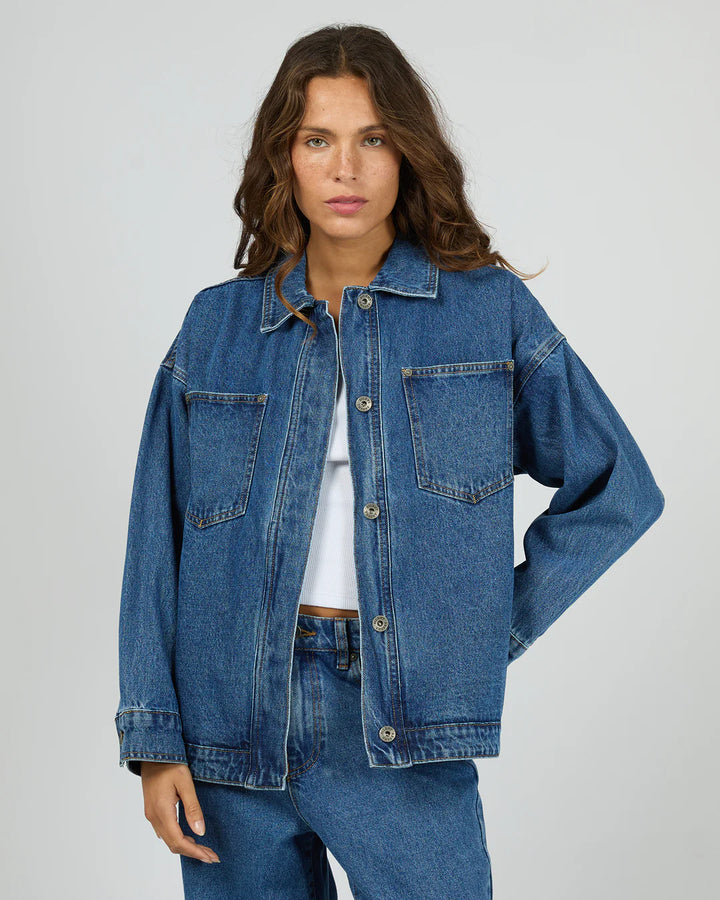 Silent Theory Isla Jacket - Mid Blue
