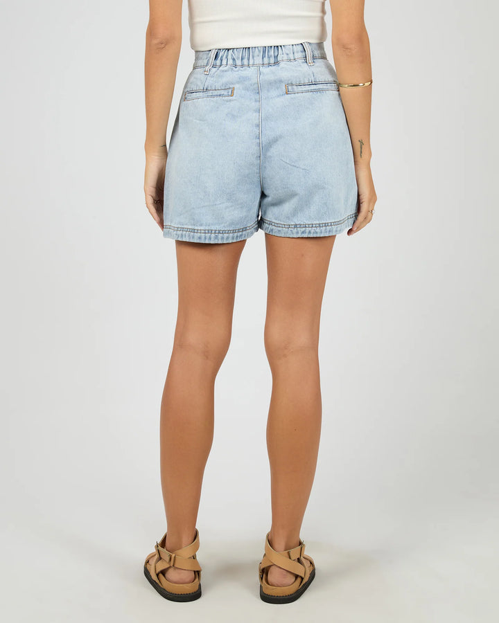All About Eve Josie Short - Light Blue