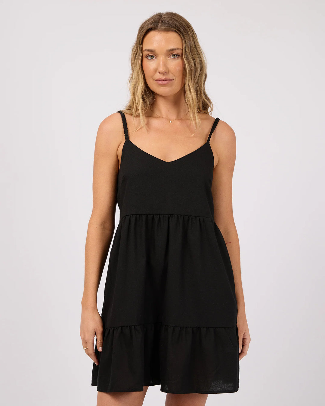 All About Eve Soleli Mini Dress - Black