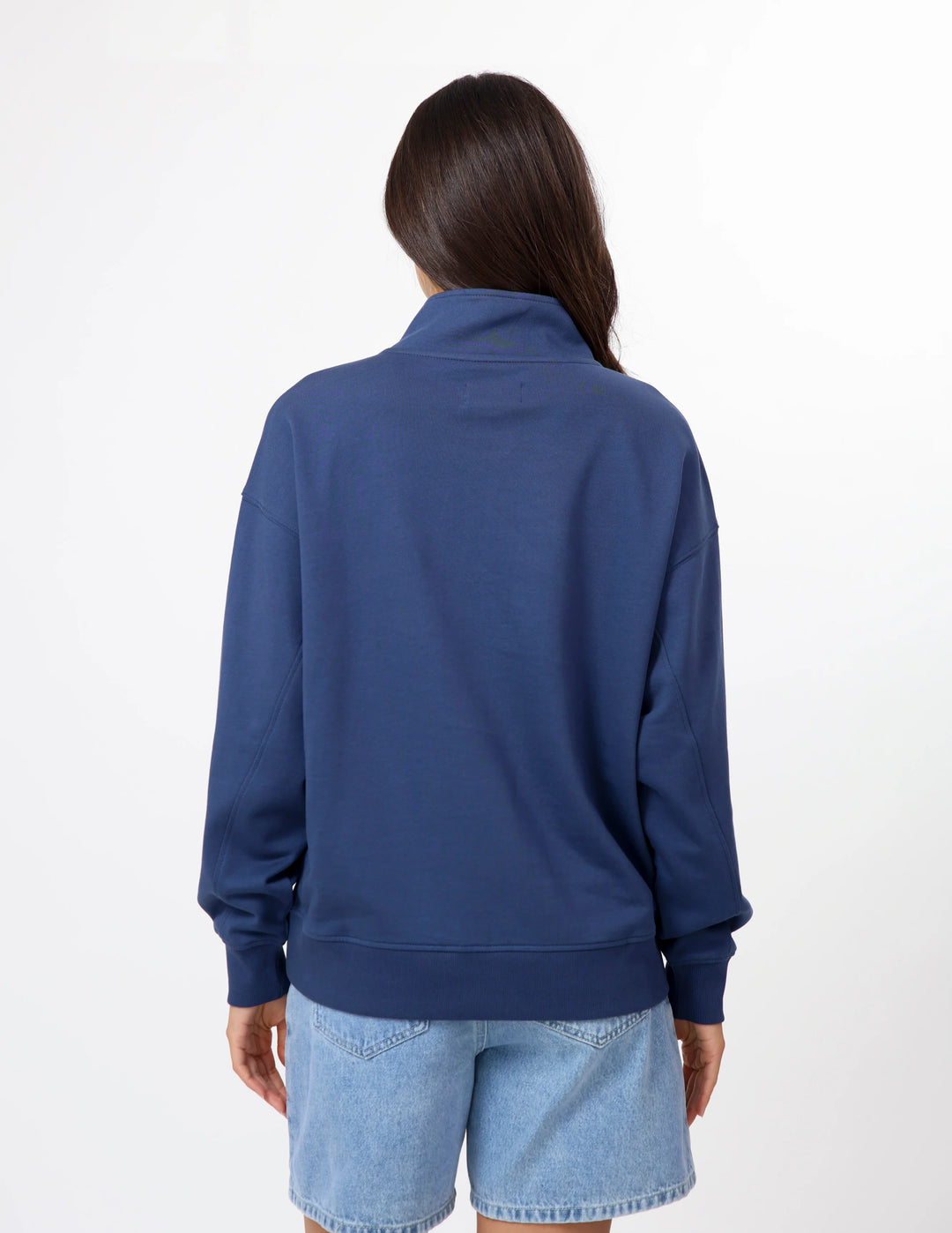 Stella &amp; Gemma 1/4 Zip Sweat - Marine Core