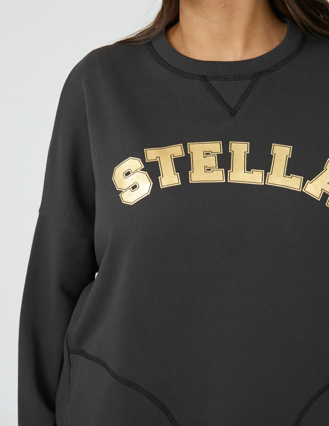 Stella &amp; Gemma Newport Pocket Sweatshirt - Aged Black