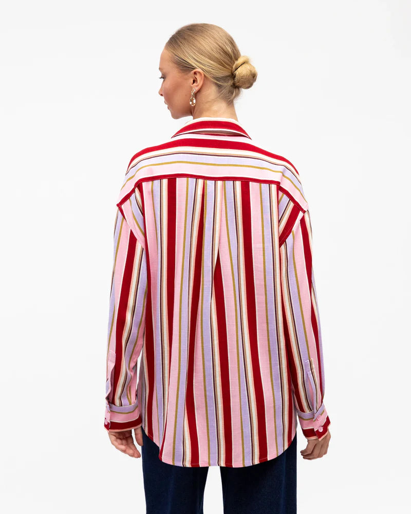 Paper Heart Alison Stripe Shirt