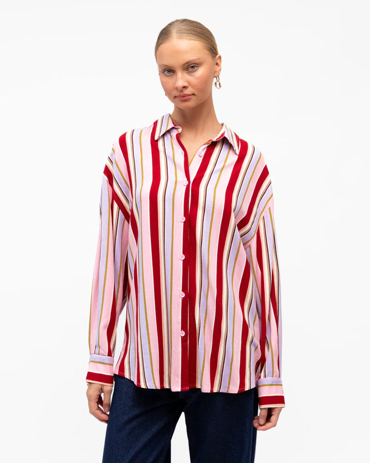 Paper Heart Alison Stripe Shirt