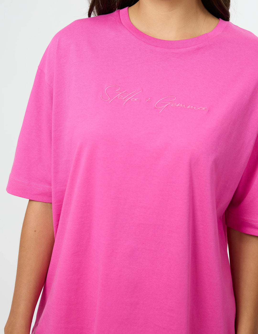 Stella &amp; Gemma Porter Tee - Electric Fushia