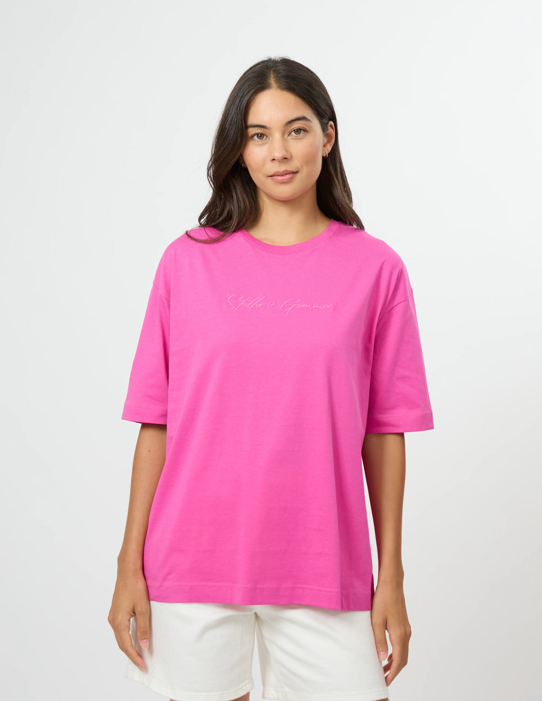 Stella &amp; Gemma Porter Tee - Electric Fushia