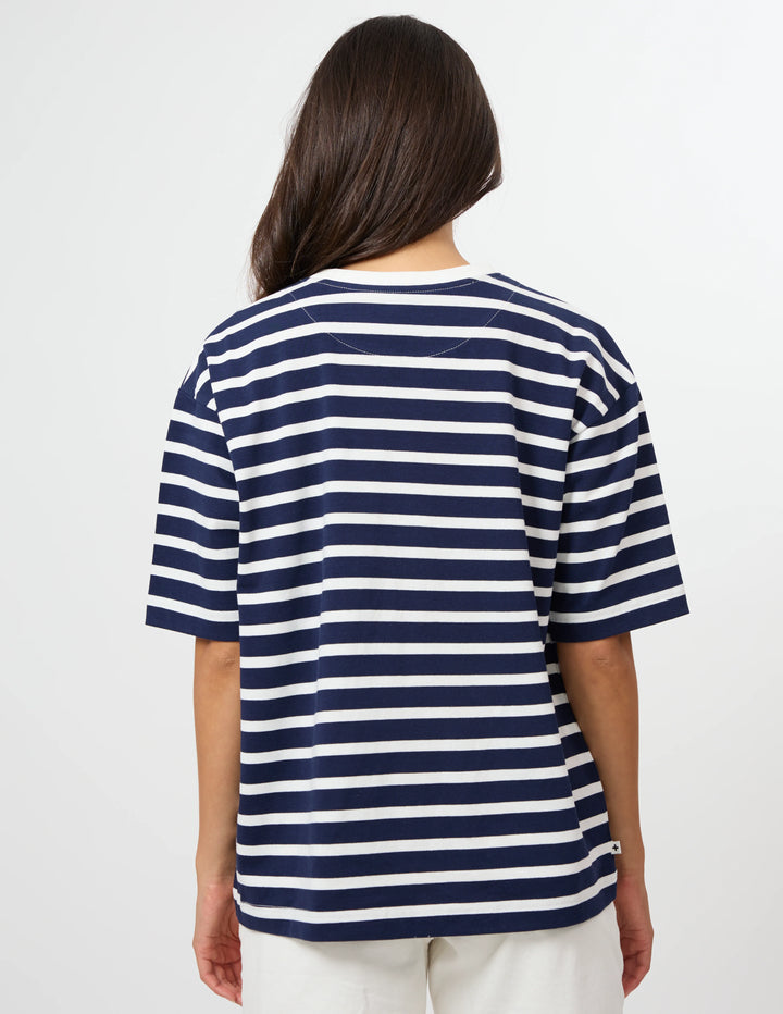 Stella &amp; Gemma Porter Tee - Navy/White