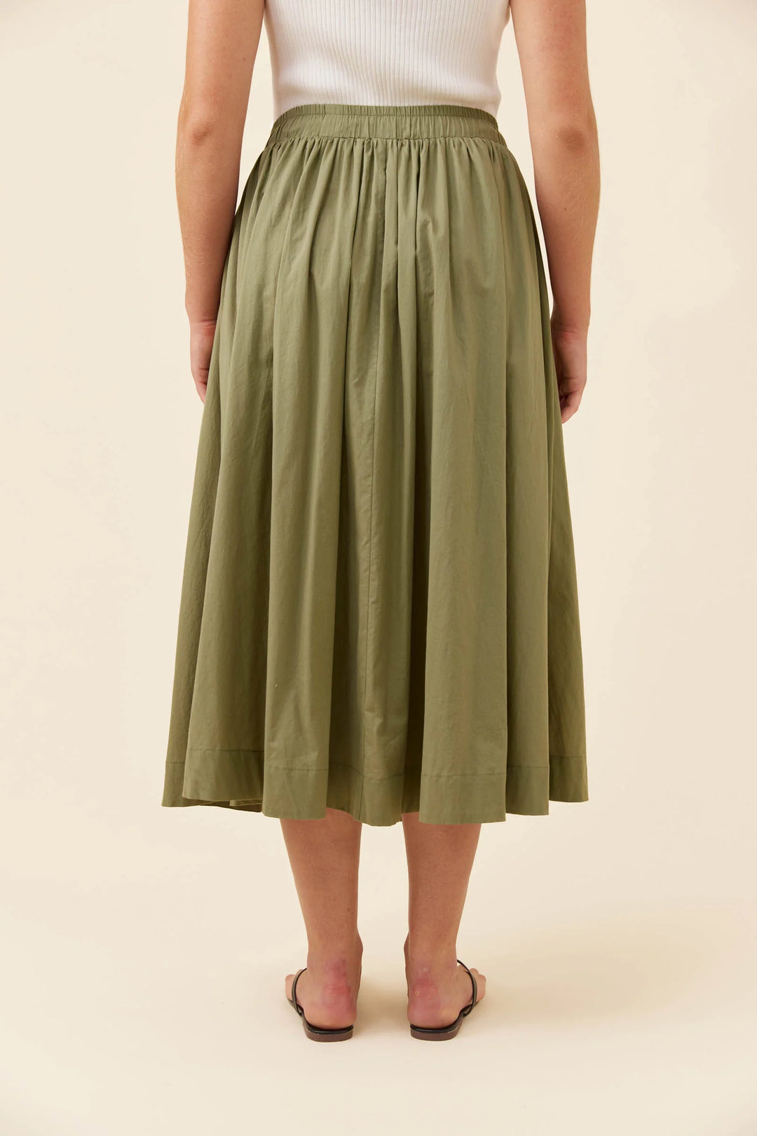 Isle of Mine Rosa Maxi Skirt - Sage