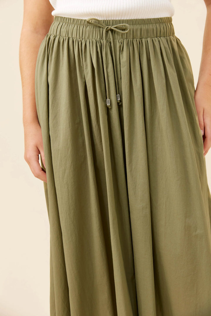 Isle of Mine Rosa Maxi Skirt - Sage