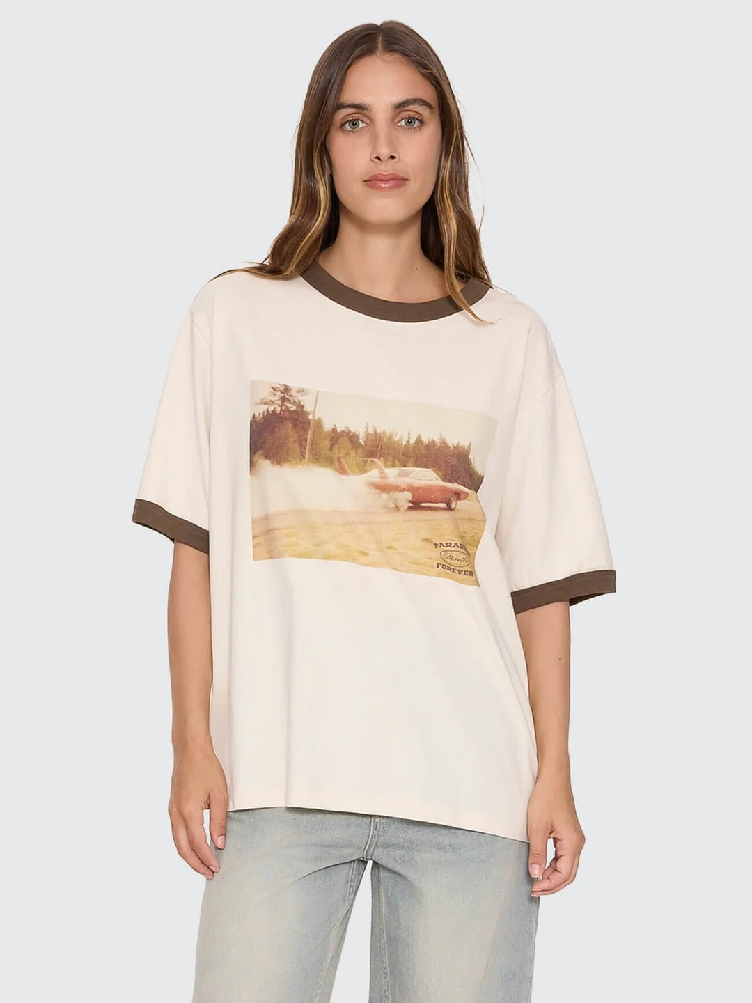 Thrills Last Stop Box Fit Tee