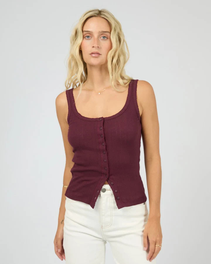 All About Eve Tia Tank - Wine