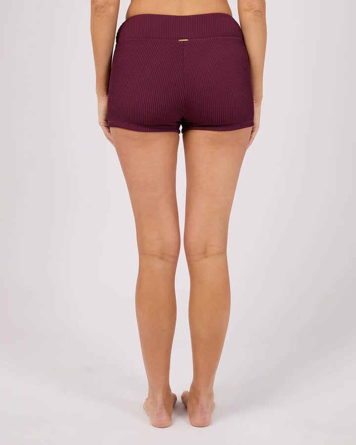 All About Eve Phoenix Rib Boy Leg Pant - Wine